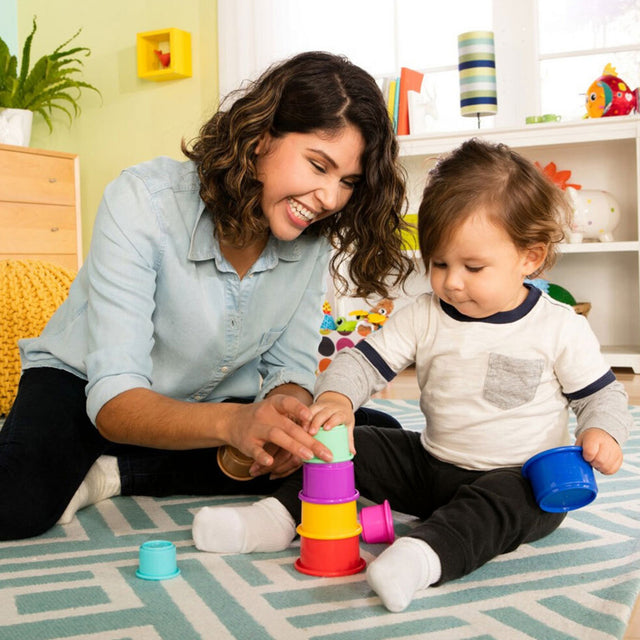 Lamaze 8pc Pile & Play Stacking Cups