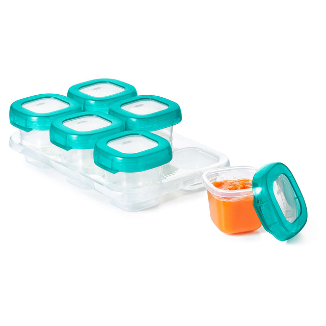 Baby Blocks Freezer Storage Containers Set