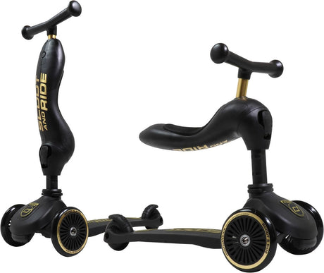 Scoot & Ride Highwaykick 1 Gold Black