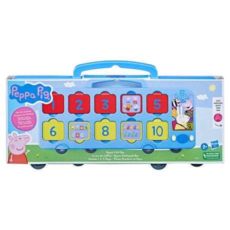 Peppa Pig Peppas 123 Bus Toy