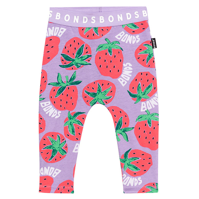 Bonds Stretchie Leggings Berry Nice Lilac