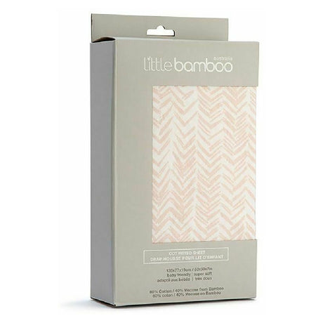 Little Bamboo Jersey Fitted Sheet Cot