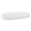 Boori Oval Cot Fitted Mattress Protector 119 x 64cm