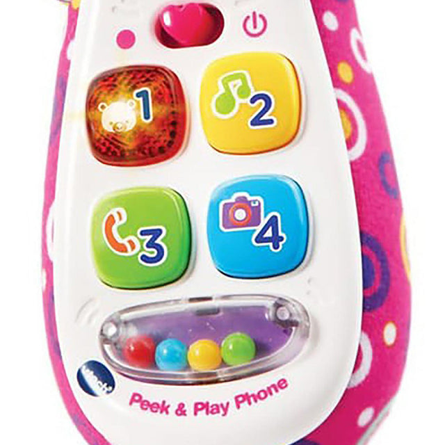 VTech Peek & Play Phone, Pink