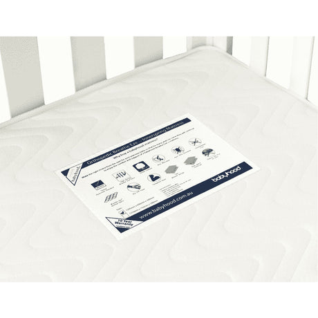 Babyhood Orthopedic Breathe Eze Mattress 1295L x 690W x 100H