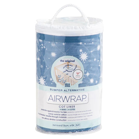 Airwrap Cot Liner Muslin 4 Sides