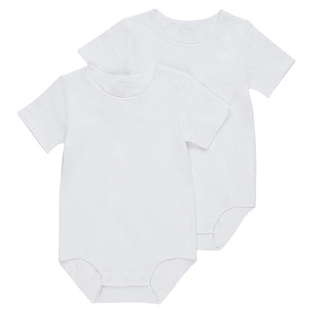 Bonds Wondercool Eyelet Bodysuit 2 Pack White