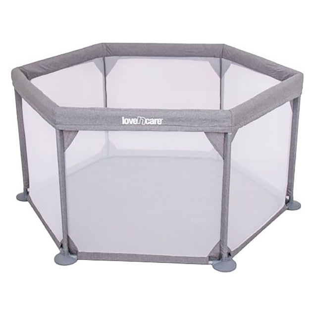 Love N Care Play Yard - Grey