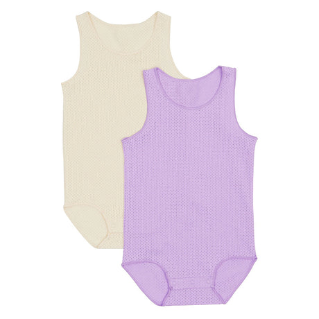 Bonds Wondercool 2PK Singlet Fresh Spring & Sesame