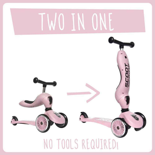 Scoot & Ride Highwaykick 1 Rose