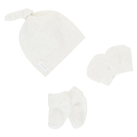 Bonds Baby Organic Beanie Set - Snowy Marle