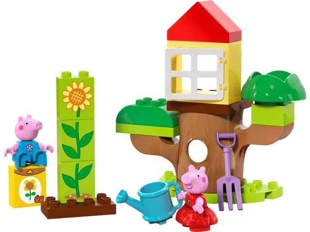 LEGO Duplo Peppa Pig Garden and Tree House