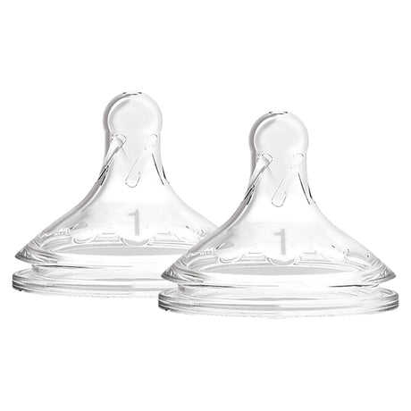 Dr Browns Options Level 1 Wide Neck Teat 2 Pack