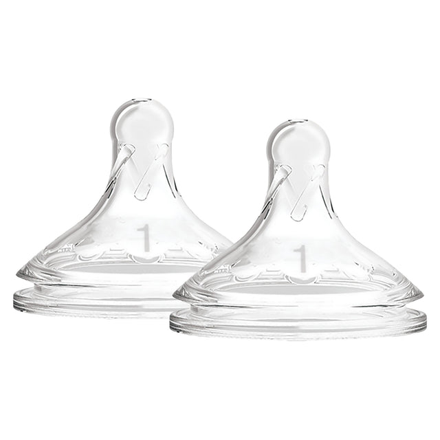 Dr Browns Options Level 1 Wide Neck Teat 2 Pack