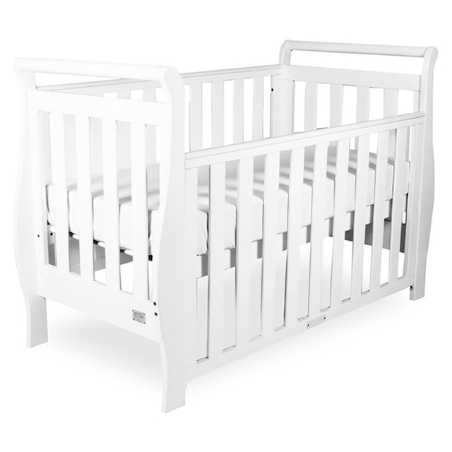 Babyhood Georgia Sleigh Cot Luxx