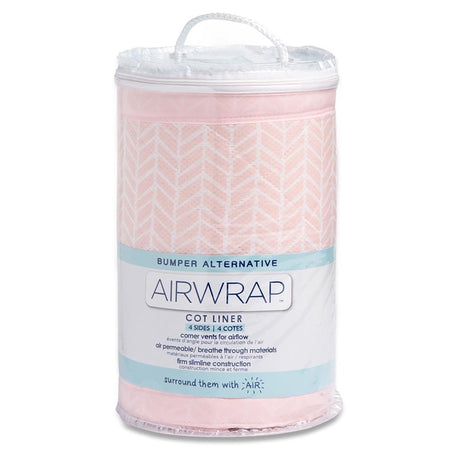 Airwrap Cot Liner Muslin 4 Sides