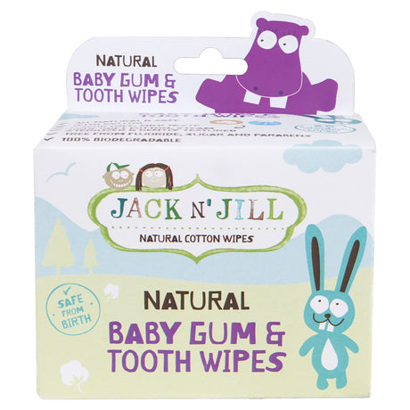 Jack N' Jill Baby Gum & Tooth Wipes 25Pack