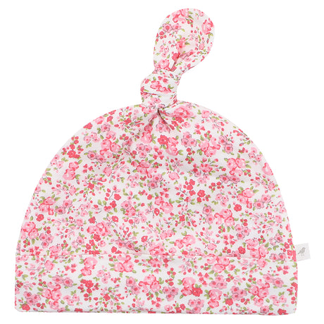 Bebe White Label Organic Beanie Floral