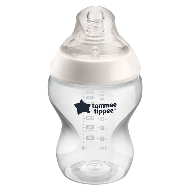 Tommee Tippee Clear Feeding Bottle 260ml