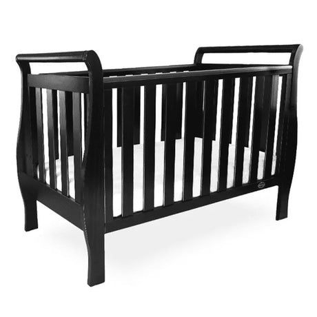 Babyhood Georgia Sleigh Cot Luxx