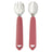 Cherub Baby Silicone & Steel Toddler Cutlery Set