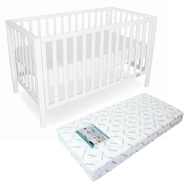 Babyhood Lulu Cot & Orthopedic Mattress Deal