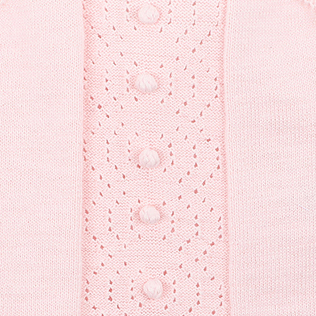 Bebe Knitted Bodysuit Pale Pink