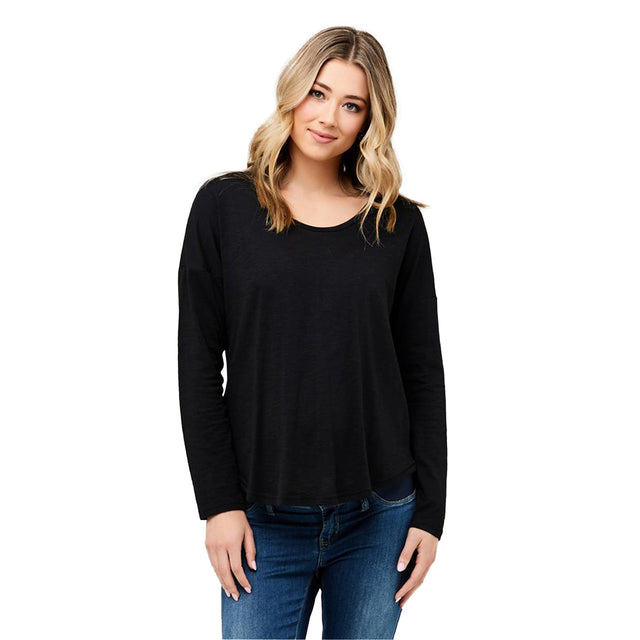 Ripe Jaiden Long Sleeve Tee - Black