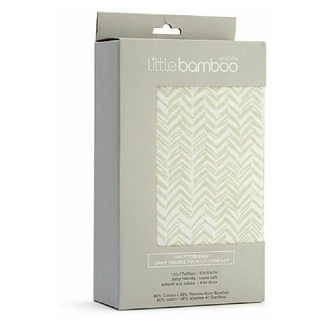 Little Bamboo Jersey Fitted Sheet Cot