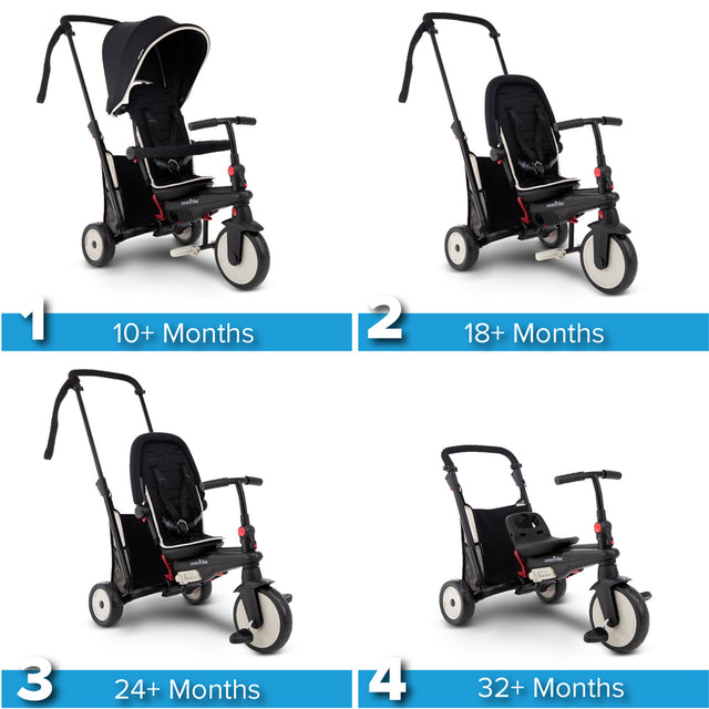 smarTrike STR3 - Folding Baby 6 in 1 Trike