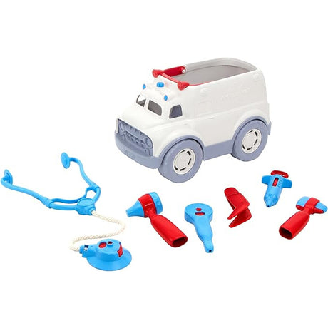 Green Toys Ambulance & Doctor's Kit 7PC SET