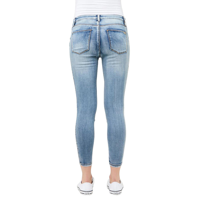 Ripe Isla Ankle Grazer Jegging - Pale Blue