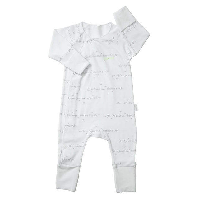 Bonds Cosysuit - White & Grey