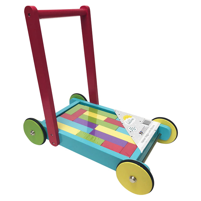 Hello Sunshine Walker Wagon with Blocks