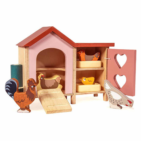 Tender Leaf Wooden Toy Chicken Coop