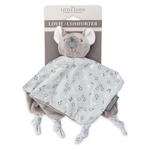 Little Linen Baby Comforter Toy/Security Blanket - Cheeky Koala