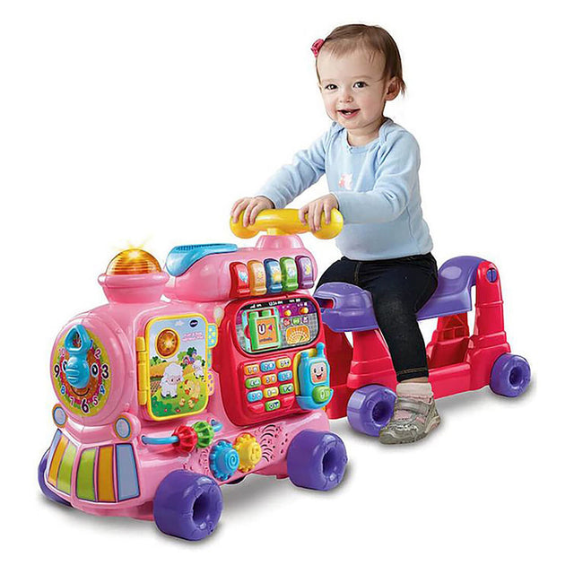 VTech Push & Ride Alphabet Train, Pink