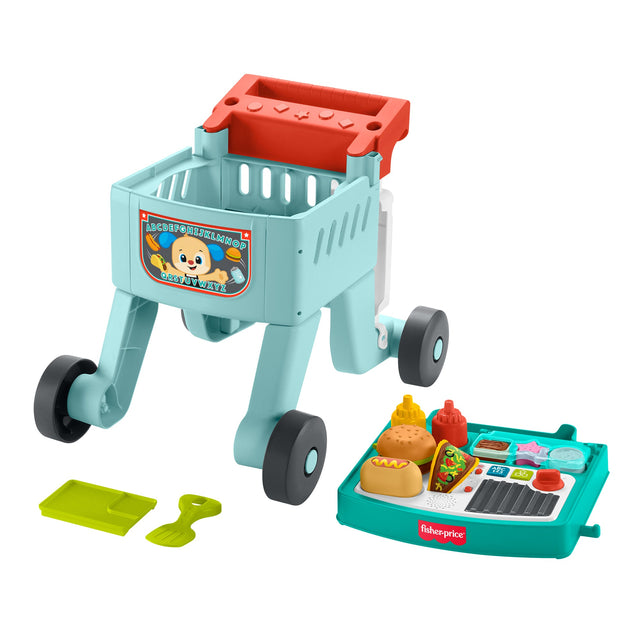 Fisher-Price Laugh & Learn 4-In-1 Snack Cart Walker