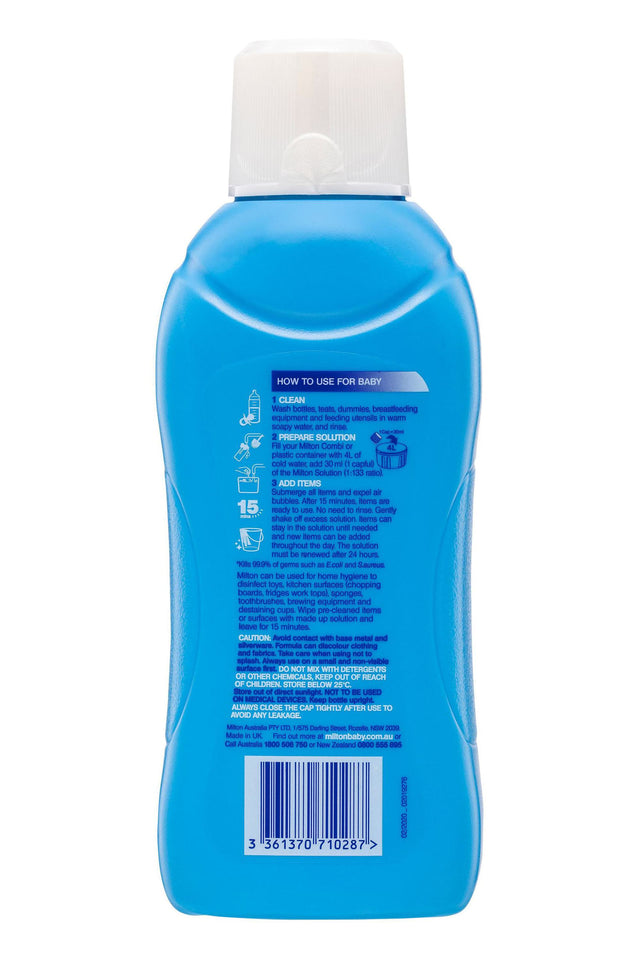 Milton Anti-Bacterial Solution Bottle, (500ml)