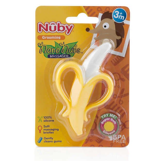 Nuby NanaNubs Banana Massaging Toothbrush