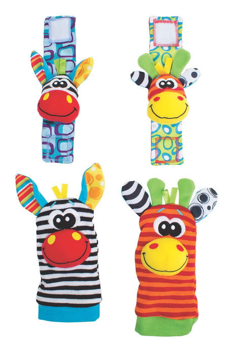 Playgro Jungle Wrist Rattle And Foot Finder