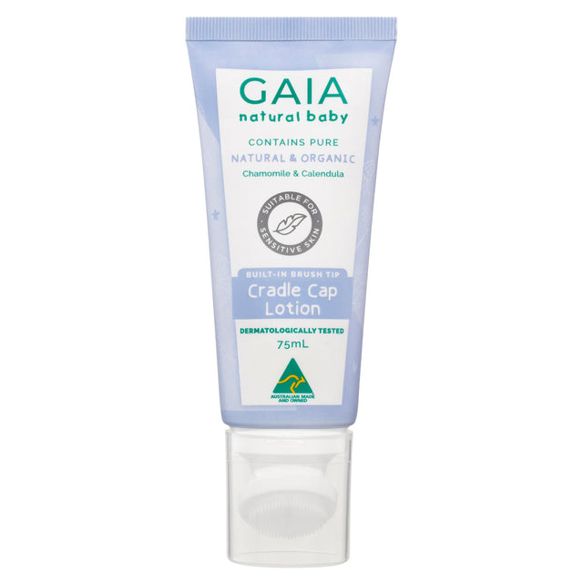 Gaia Natural Baby Cradle Cap Lotion 75ml Tube