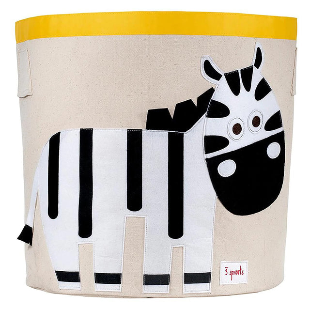 3 Sprouts Storage Bin - Zebra