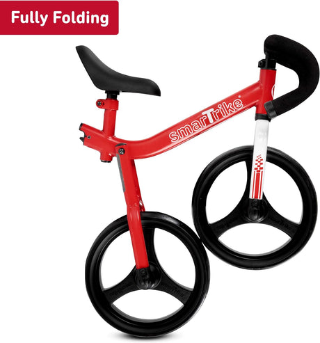 smarTrike Folding Balance Bike with Free Riding Protector Set