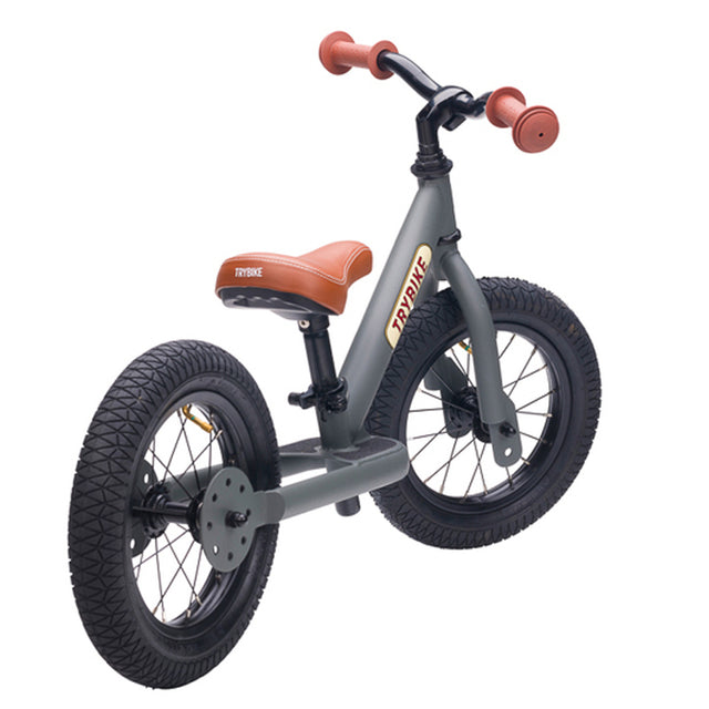 Trybike Vintage Grey 2 in 1 Balance Bike