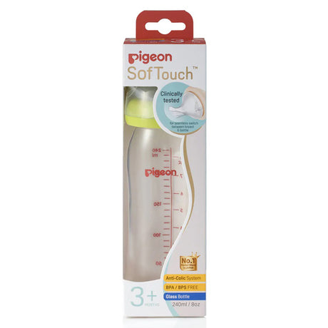 Pigeon SofTouch Bottle Glass 240ml