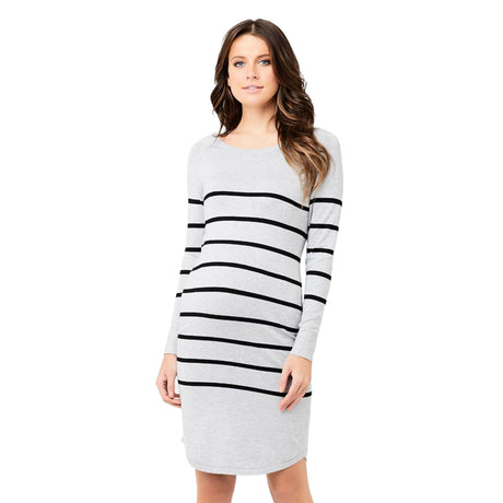 Ripe Valerie Tunic Dress - Grey/Black