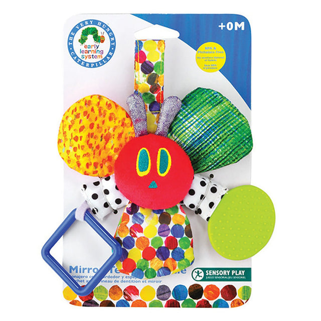 The Very Hungry Caterpillar Mirror Teether Rattle