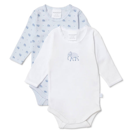 Marquise Long Sleeve Bodyspenser 2-Pack - Elephant