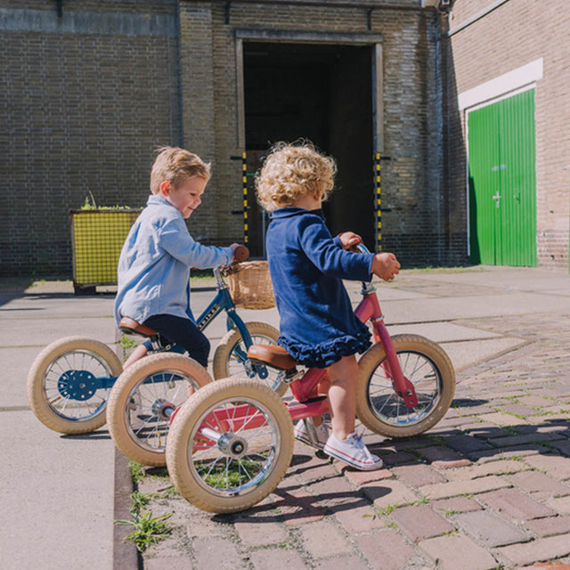 Trybike Vintage Blue 2 in 1 Balance Bike